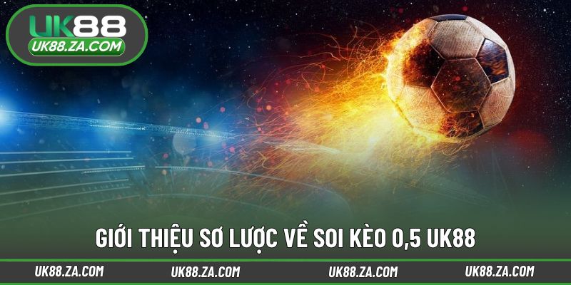 Khái quát cách nhận biết soi kèo 0,5 UK88