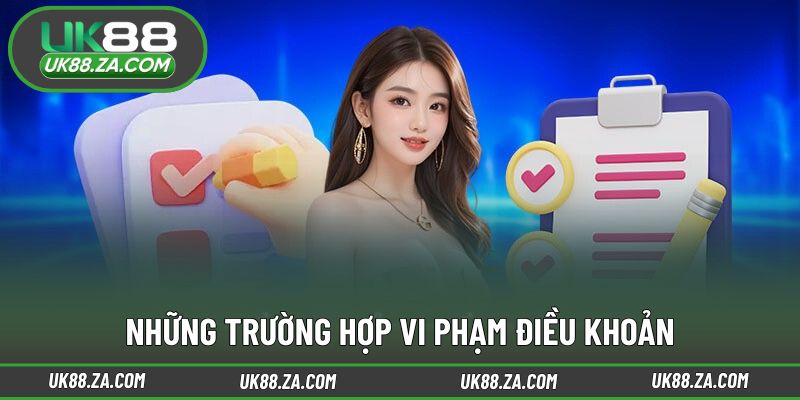 Những hành vi cần tránh khi sử dụng dịch vụ